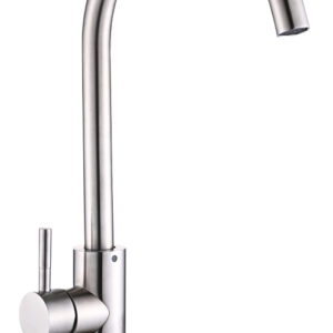 Monomando Lavaplato Vertical Inox