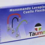 Imagen 2 de Monomando Lavaplato Cuello Flexible Negro