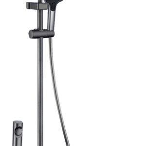 Columna Ducha con Teclado - Gun Metal