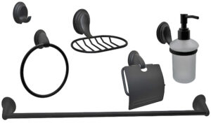 Set de Accesorios de Baño Notte (6 piezas)
