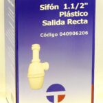 Imagen 2 de Sifón 1.1/2 Plástico Salida Recta - Caja