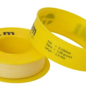 Teflón Cinta Amarilla 1/2"