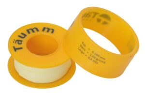 Teflón Cinta Amarilla 3/4"