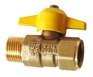 Llave de Paso para Gas HI-HE 1/2"