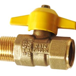 Llave de Paso para Gas HI-HE 1/2"
