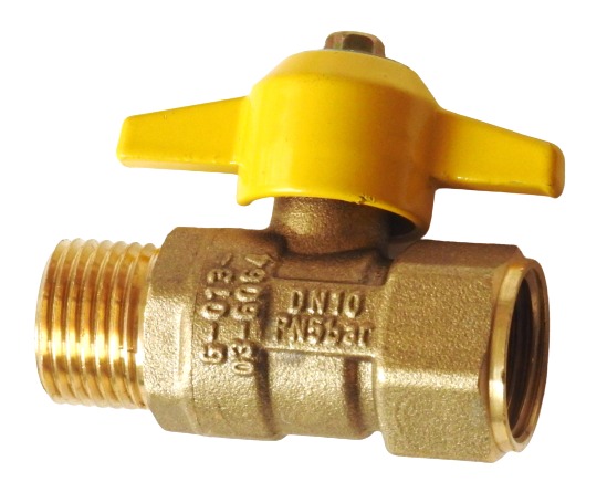 Llave de Paso para Gas HI-HE 1/2"