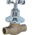Imagen 1 de Ll.Paso So-So Camp.Cromada 1/2" Man.Cruz Cpo.BRONCE