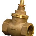 Imagen 1 de Llave Paso HI-HI 1.1/2" tipo EMOS, Bronce