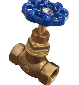 Llave Paso HI-HI 1/2" EMOS c/Manilla, Bronce