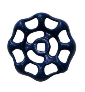 Manilla azul aluminio para llave tipo emos 1/2"