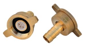 Conector Manguera 1/2" p/Llave Jardín 1/2" - Latón