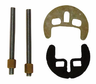 Kit de anclaje para grifería con 2 pernos